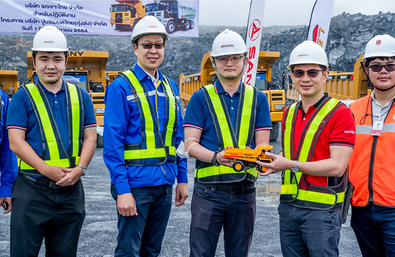 24 wide-body mining trucks delivered to Thai customer